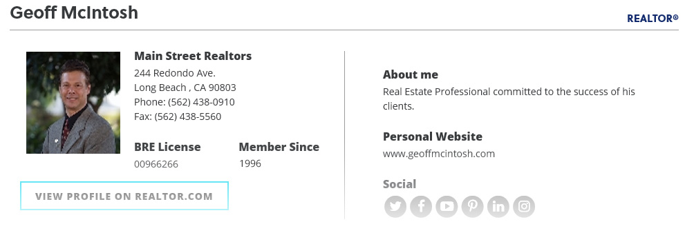 Member Profile